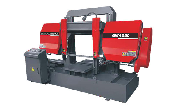 广华办事处GW4250双柱龙门卧式带锯床